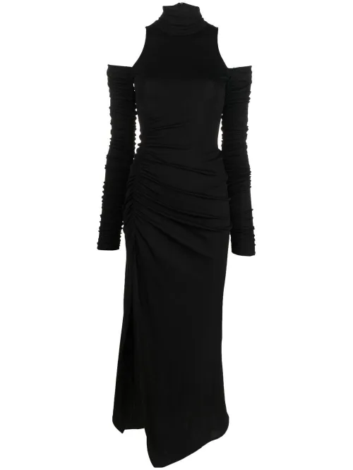 Robe froncée en jersey - DONDUP - Modalova