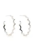 ROSIE KENT Magma Wiggle hoops - Silver