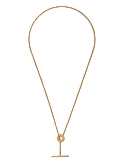 ROSIE KENT Weol T-bar curb-chain necklace