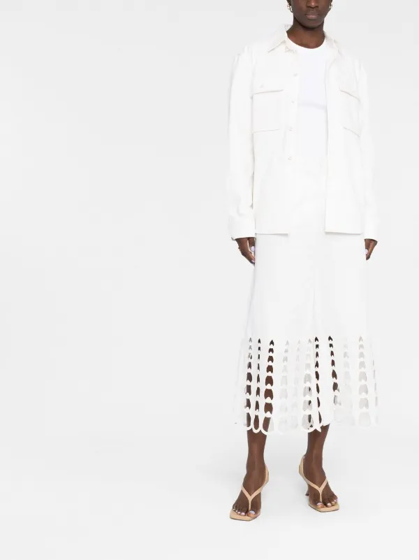 STELLA MCCARTNEY Sワフトロストリンクワイトレックハンツ Stella McCartney ステラ・マッカートニー ストレート カーゴ