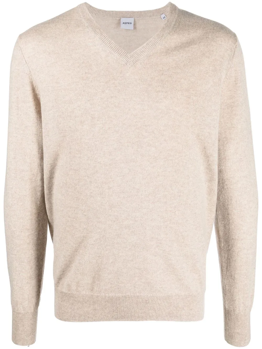 

ASPESI V-neck cashmere jumper - Neutrals