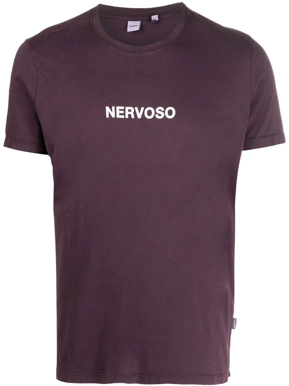 

ASPESI logo-print short-sleeved T-shirt - Purple