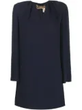Valentino Garavani VLogo chain shift dress - Blue