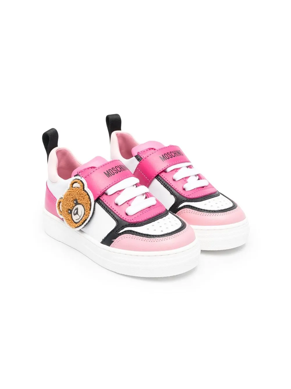 

Moschino Kids Teddy Bear motif sneakers - White