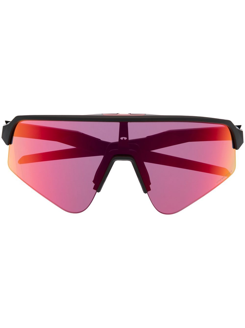 

Oakley oversized mirrored sunglasses - Black