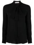 Valentino Garavani silk georgette blouse - Black