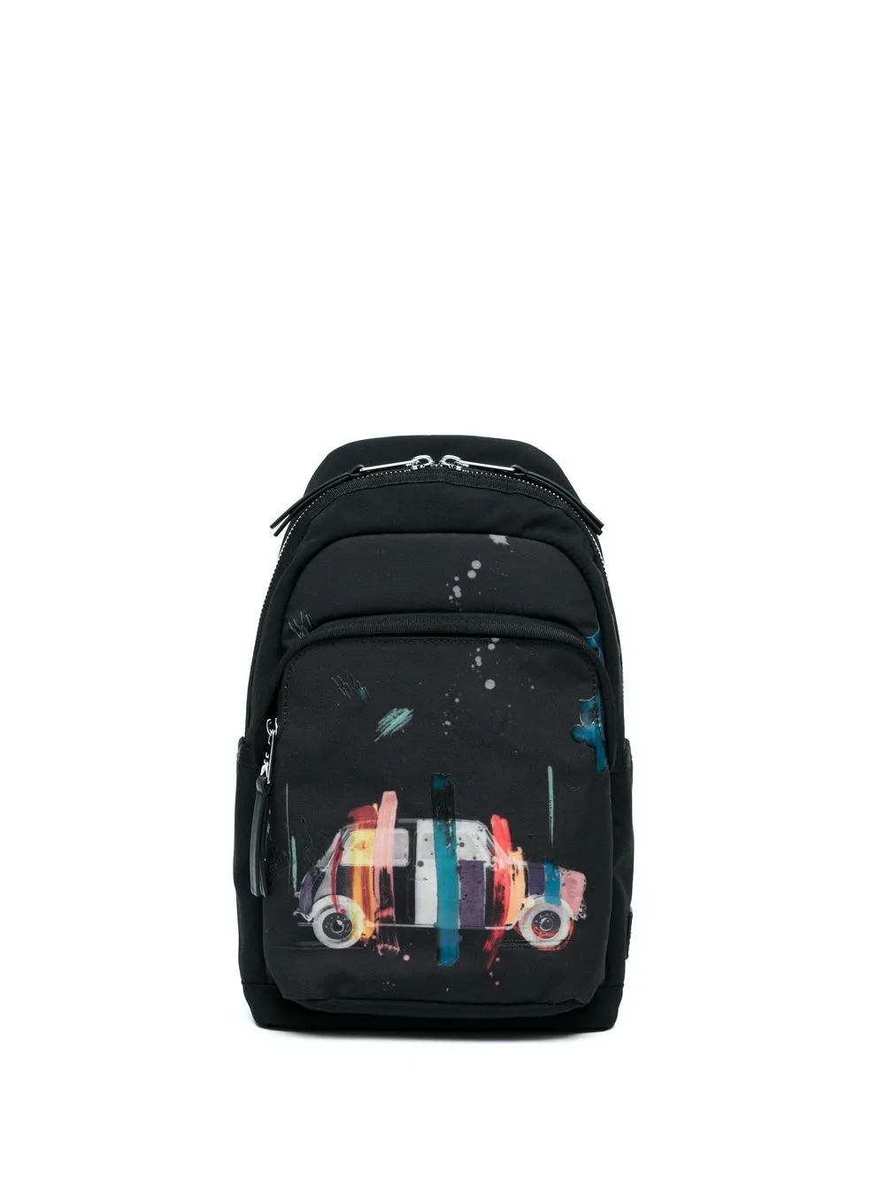 

Paul Smith mochila con estampado gráfico - Negro