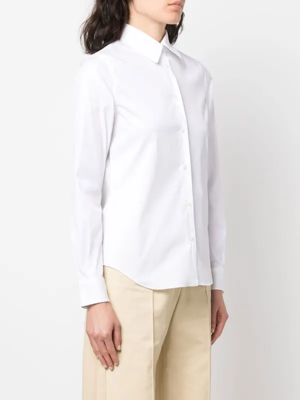 ASPESI shops White Button Up Shirt