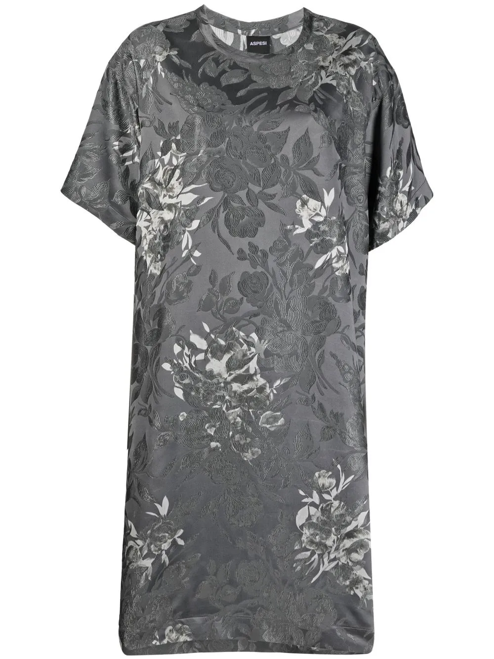 

ASPESI vestido con estampado floral - Gris