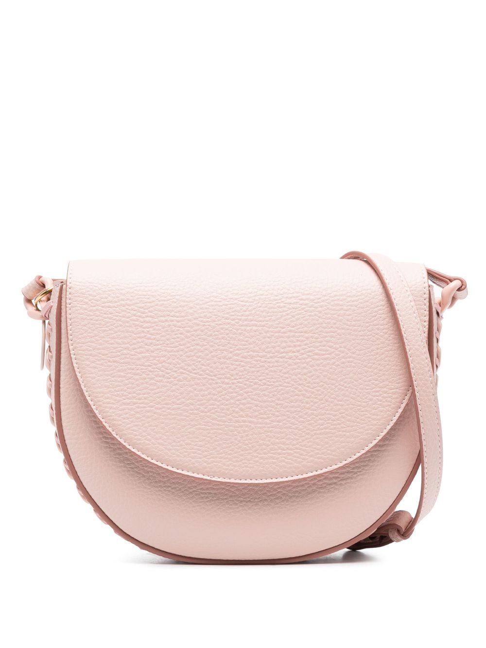 Stella Mccartney Medium Flap Shoulder Bag In Pink