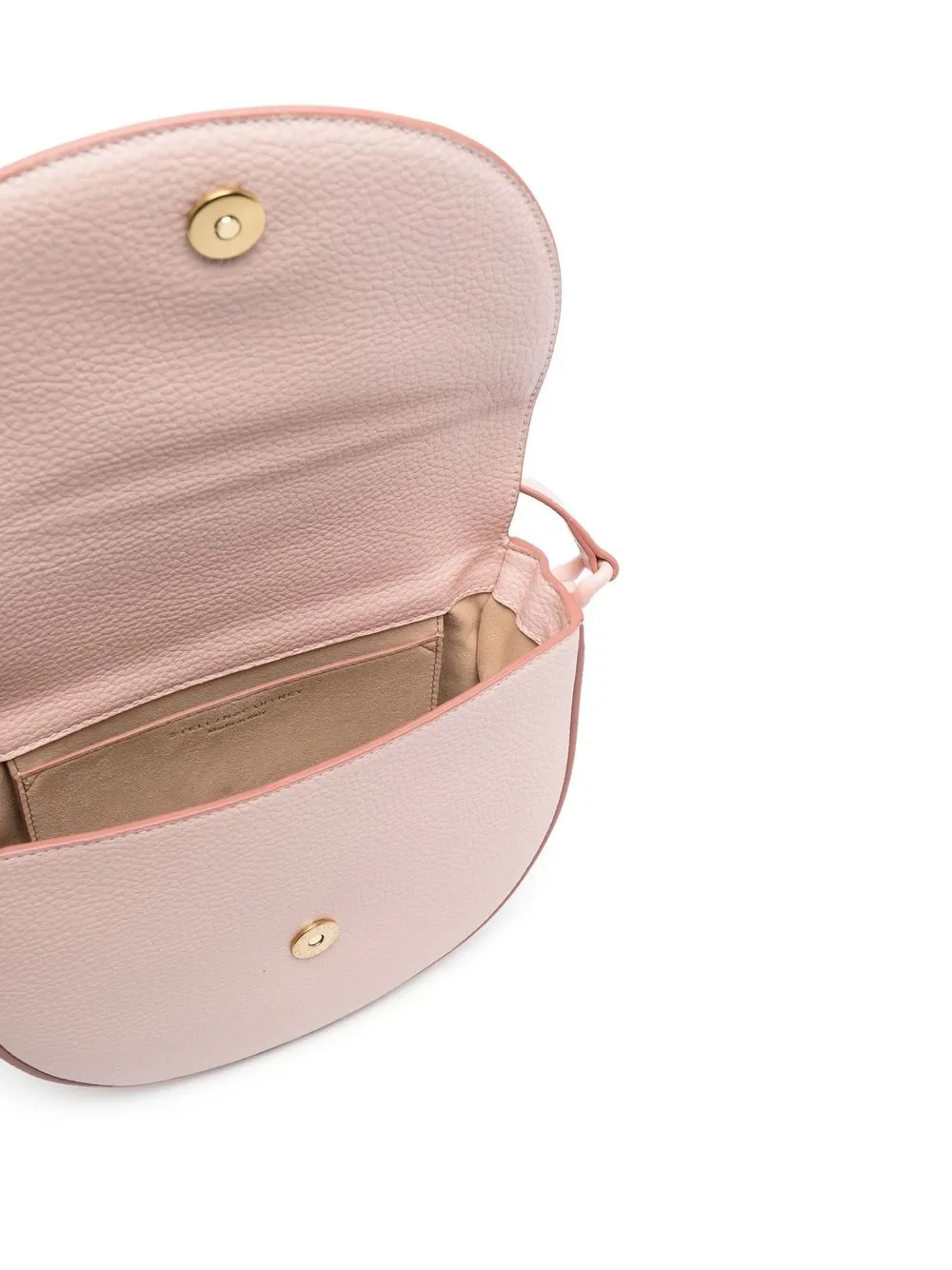 Shop Stella Mccartney Medium Frayme Shoulder Bag In Pink