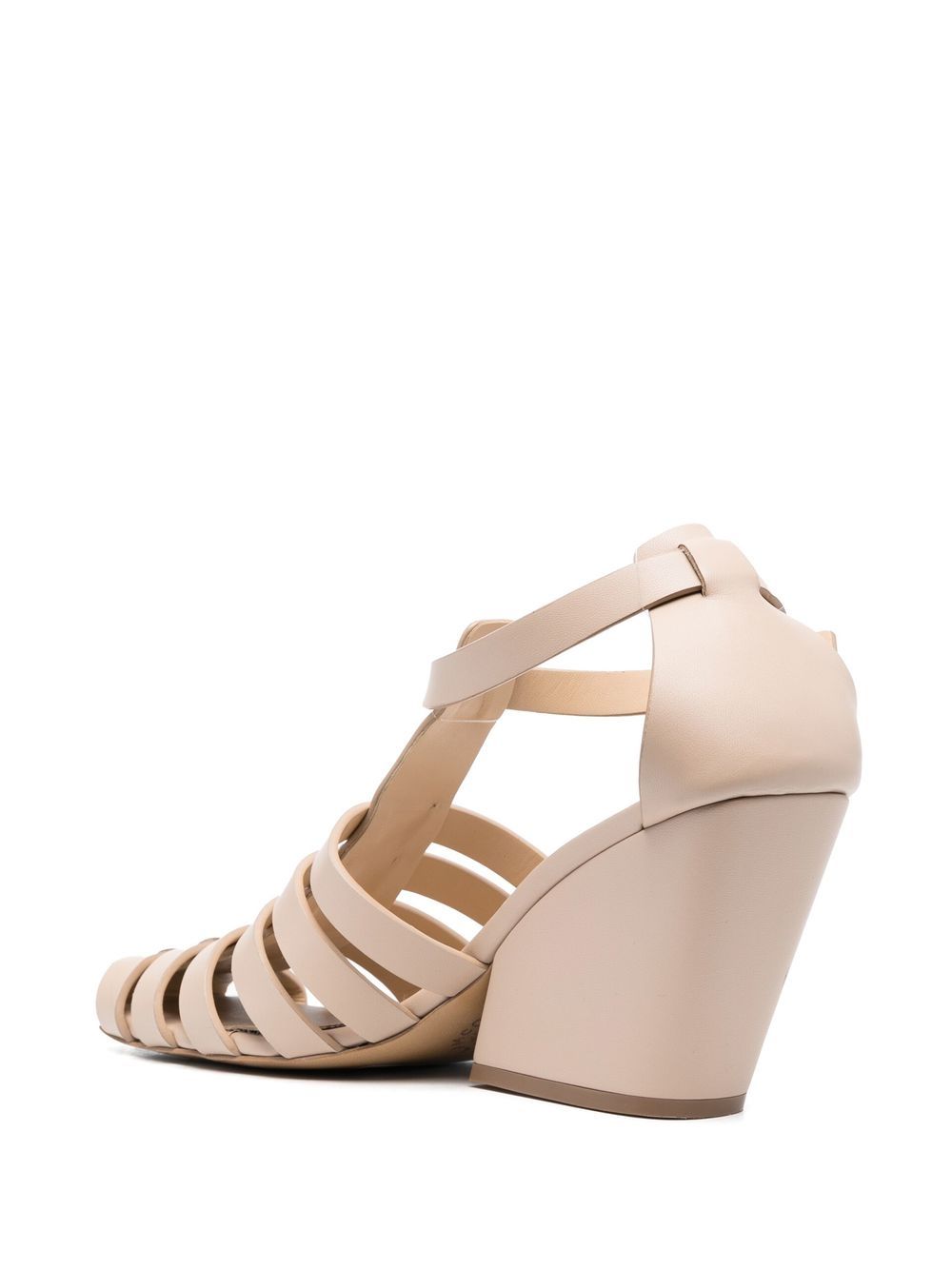 Shop Stella Mccartney Cowboy 90mm T-bar Heeled Sandals In Pink