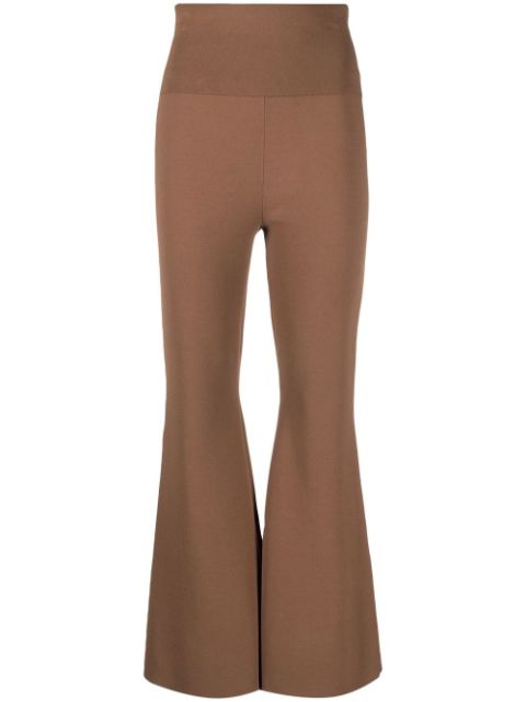 Stella McCartney high-rise flared trousers Women