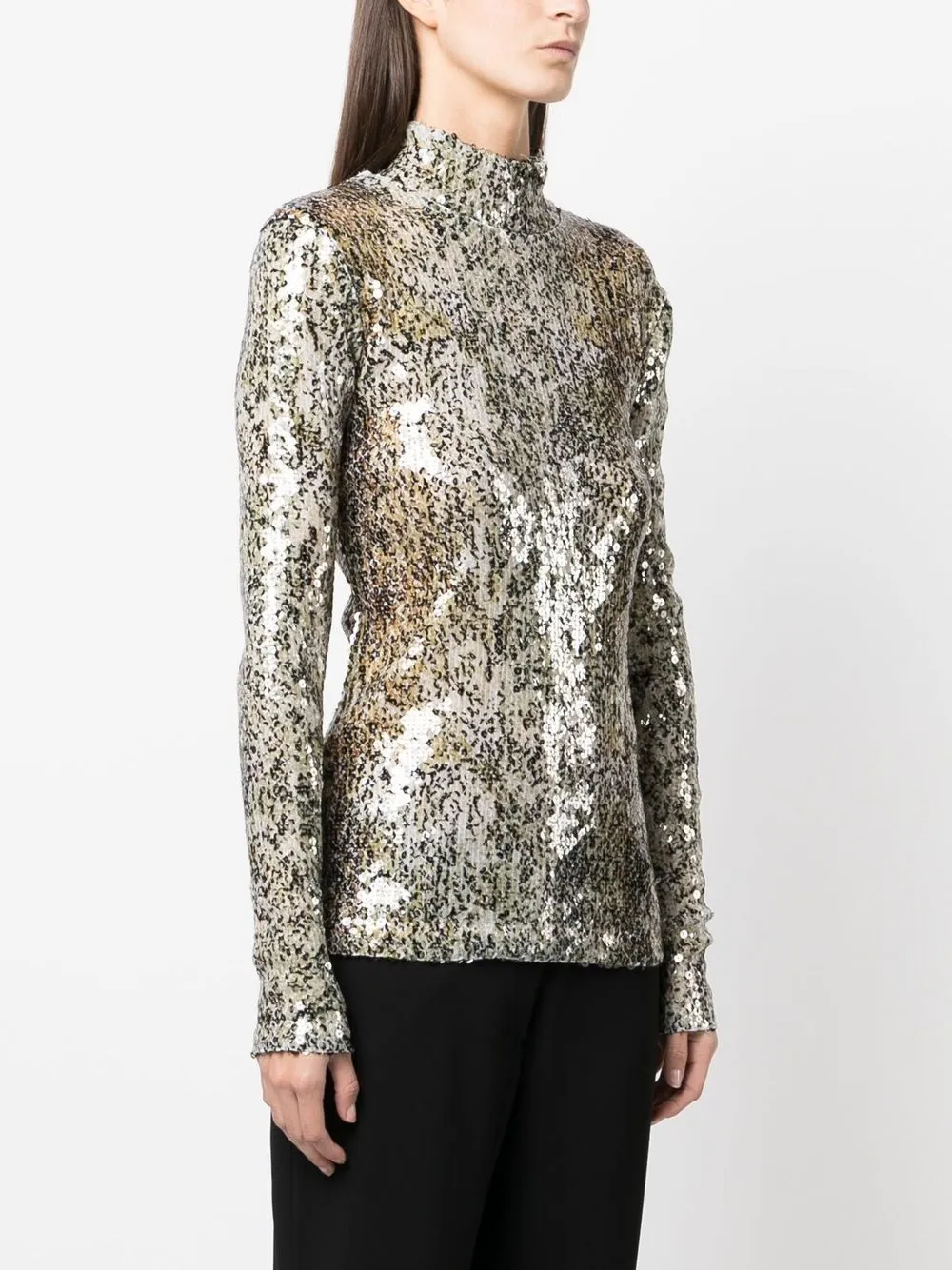 Milly on sale sequin turtleneck