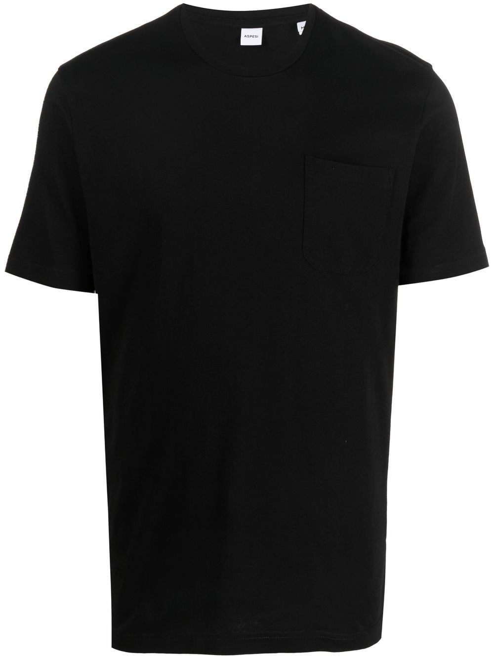 ASPESI Katoenen T-shirt Zwart