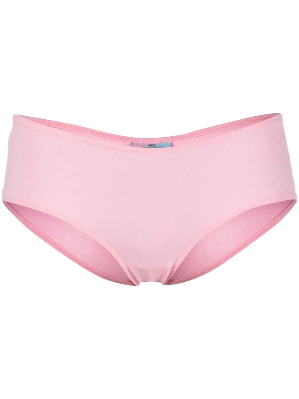 

Chiara Ferragni Eyelike-motif cotton briefs - Pink