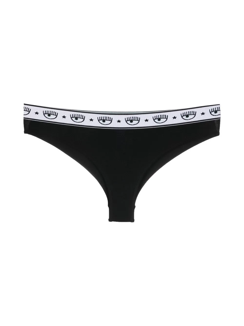 Chiara Ferragni Set van 2 strings met logoband - Wit
