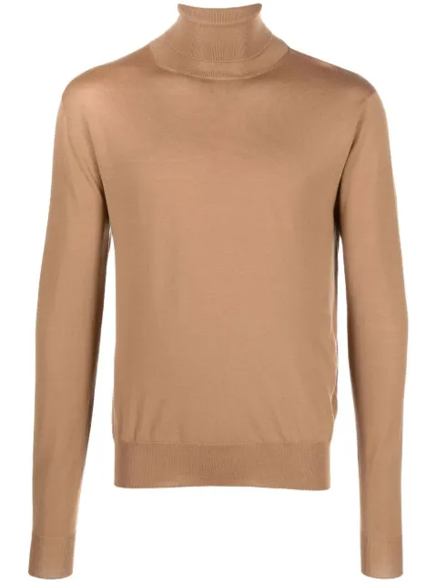 Lardini roll-neck wool jumper