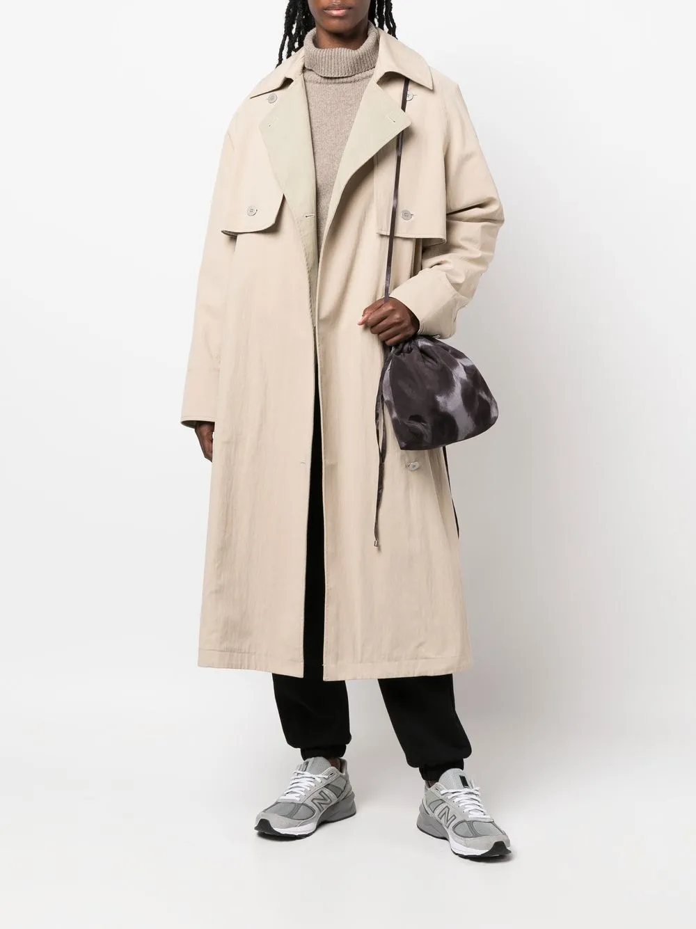 ASPESI tiedye Drawstring Bucket Bag Farfetch