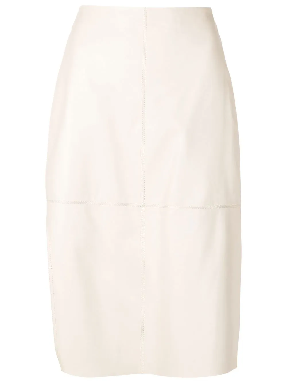 

Nk Diana leather skirt - White