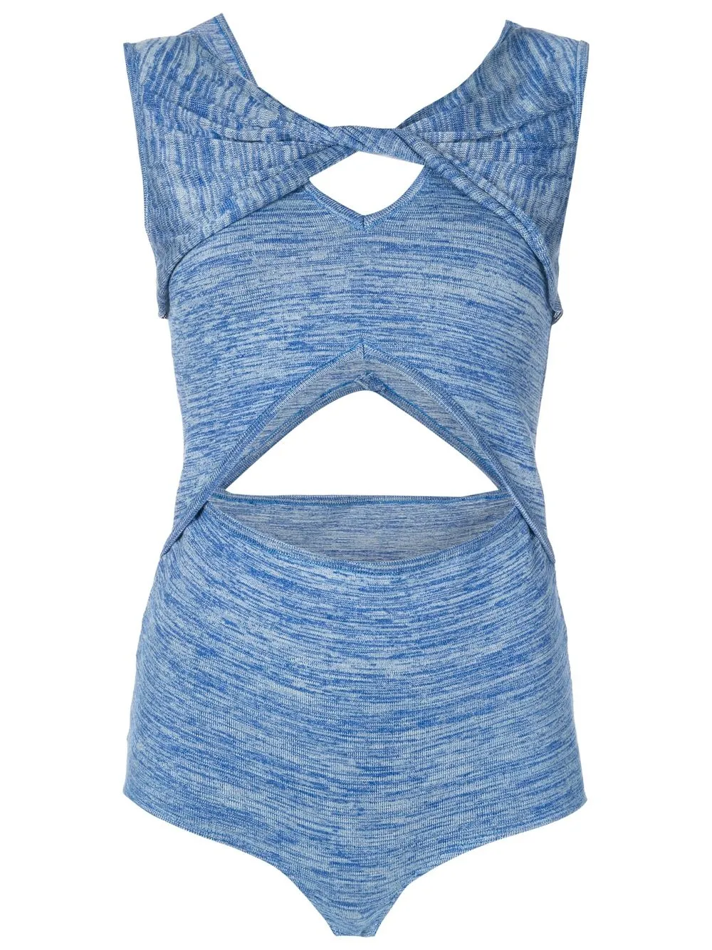 

Nk Faith cut-out bodysuit - Blue