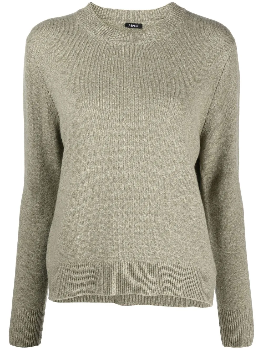 

ASPESI fine-knit wool jumper - Green