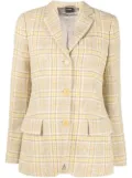 ASPESI checked single-breasted blazer - Neutrals