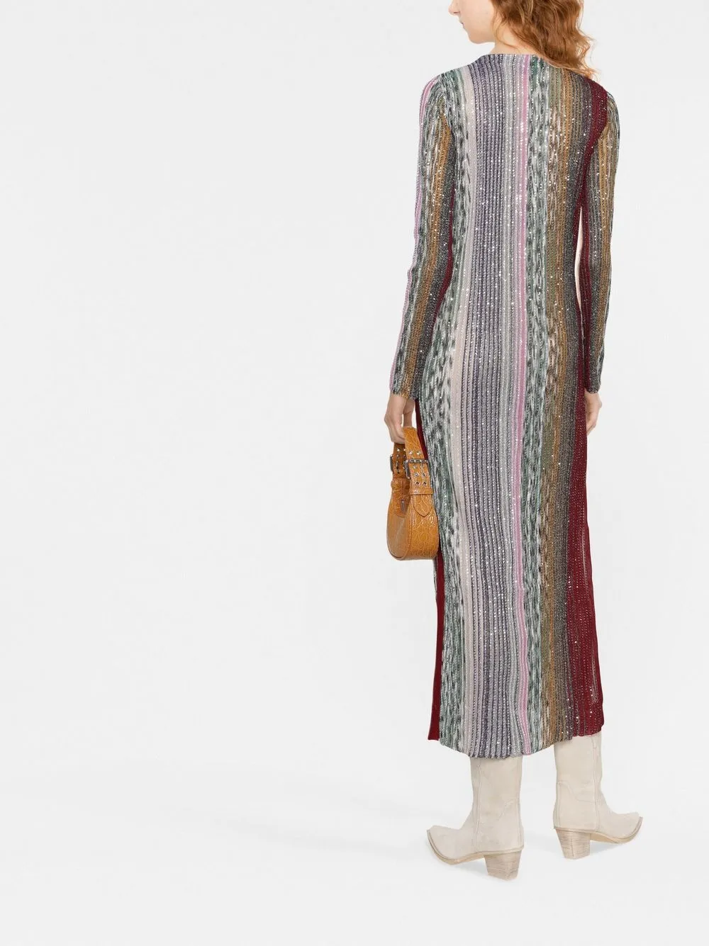 Missoni Lamé Knitted Dress Farfetch