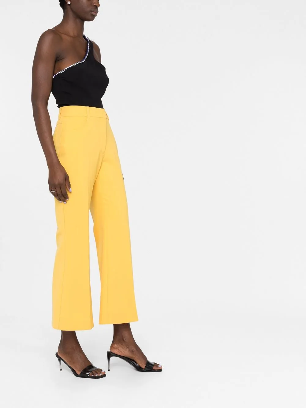Affordable Stella McCartney kick-flare cropped trousers Women