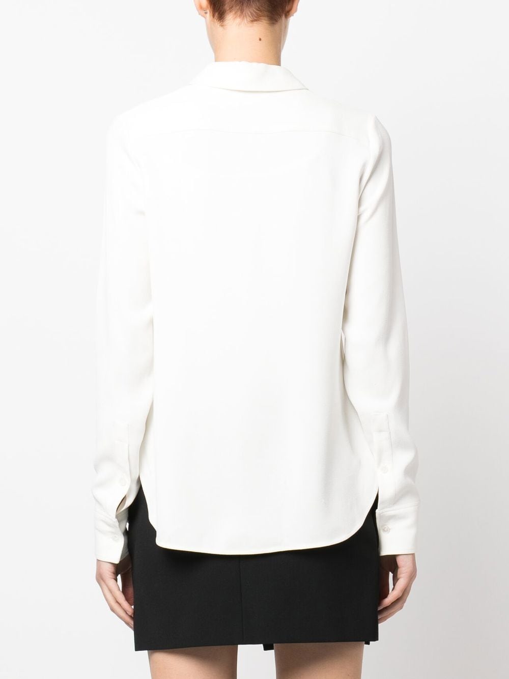 Shop Stella Mccartney Long-sleeve Shirt In White