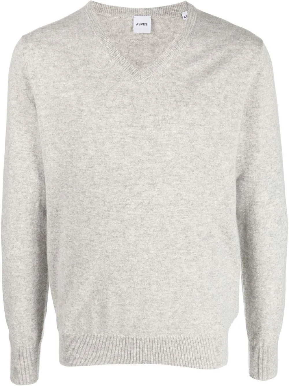 

ASPESI V-neck cashmere jumper - Grey