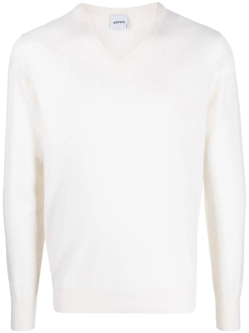 

ASPESI V-neck cashmere jumper - Neutrals