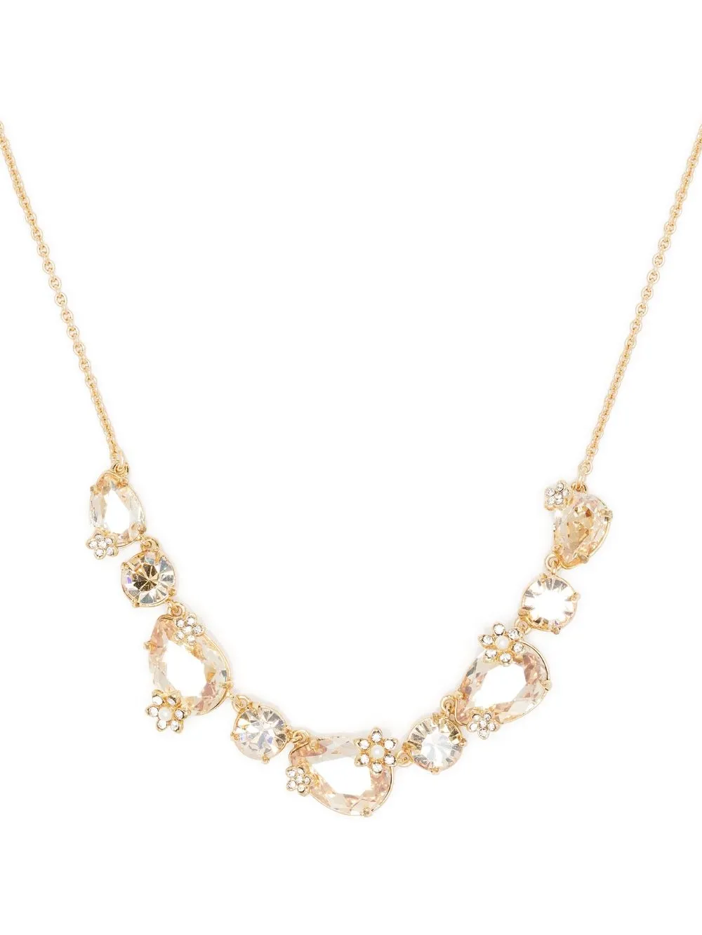 

Marchesa Notte Bridesmaids crystal-embellished necklace - Gold