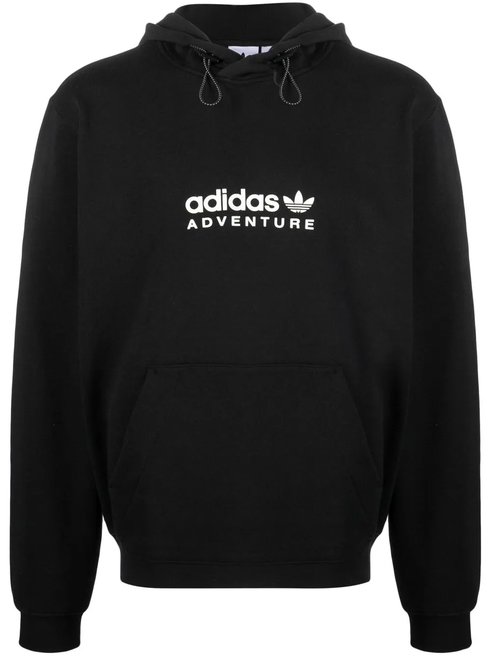 

adidas hoodie con logo estampado - Negro