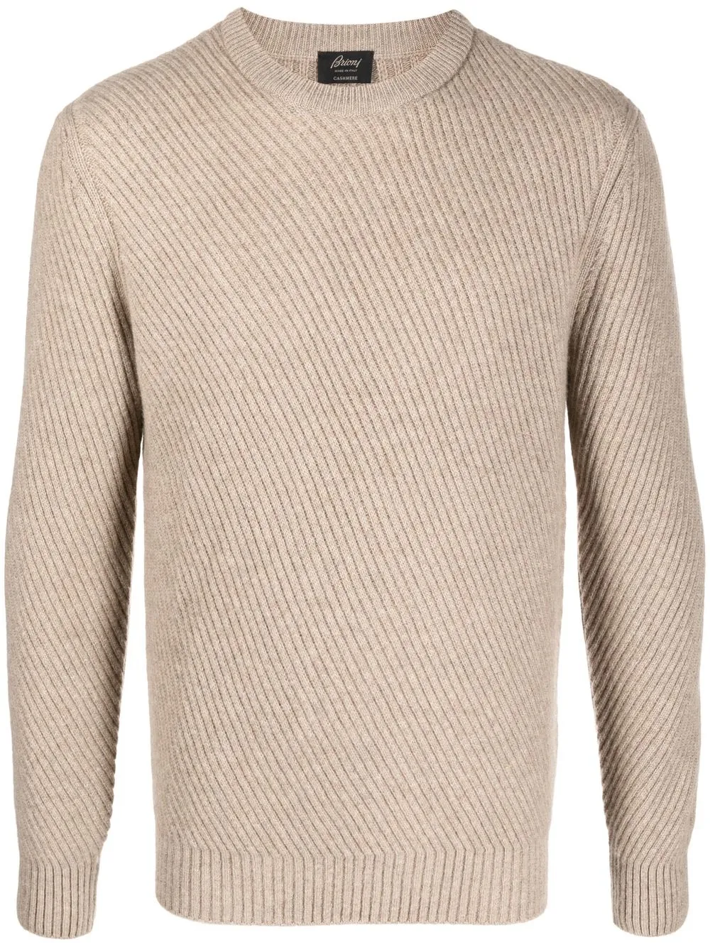 

Brioni crew-neck knit jumper - Neutrals