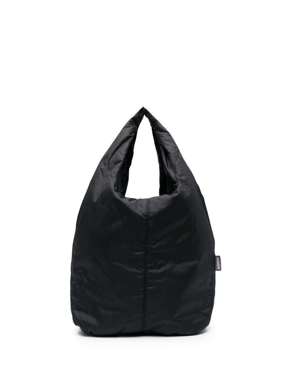 

ASPESI logo-patch tote bag - Black