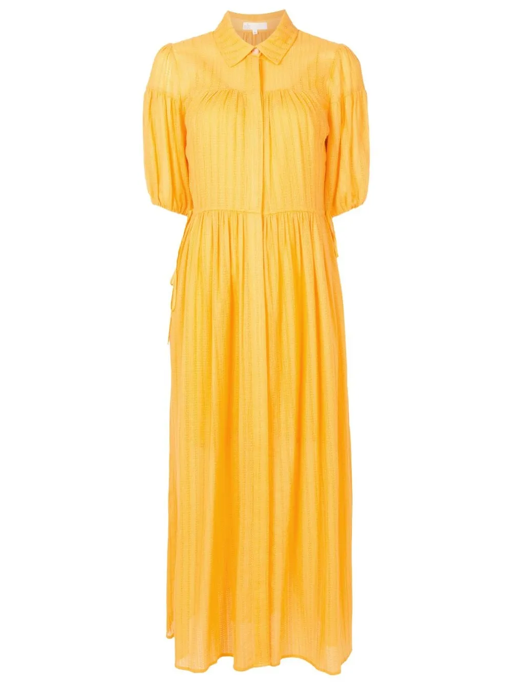 

Nk Tania embroidered-design long dress - Yellow