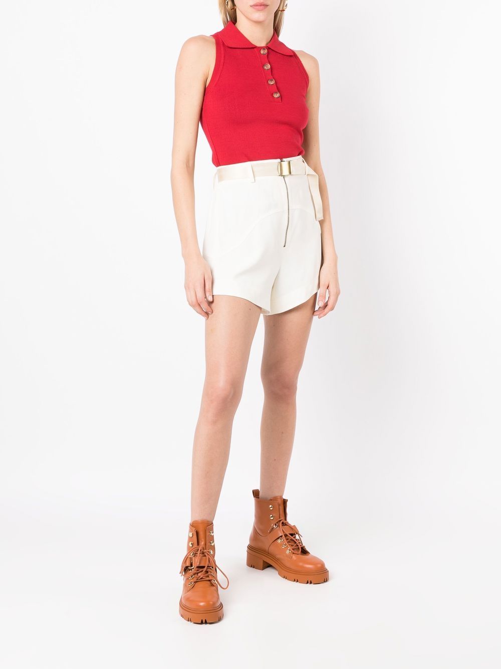 Nk Crêpe shorts - Wit