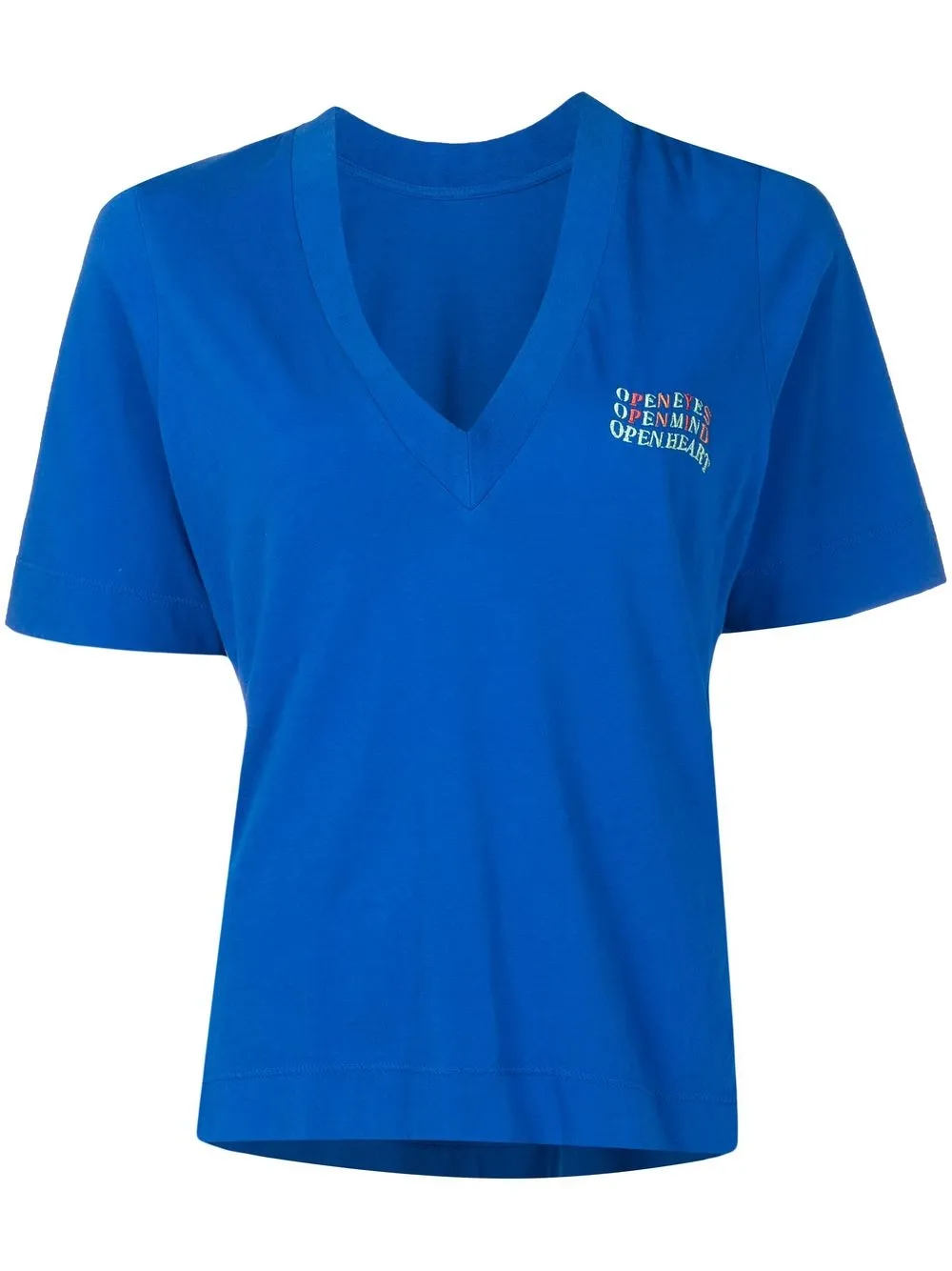 

Nk playera con eslogan bordado - Azul