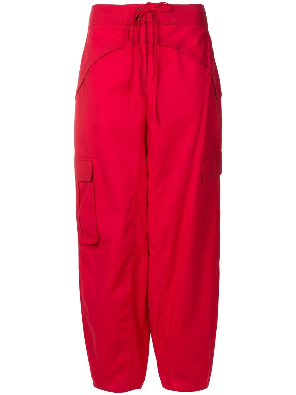 

Nk Techno Wave cropped cargo pants - Red