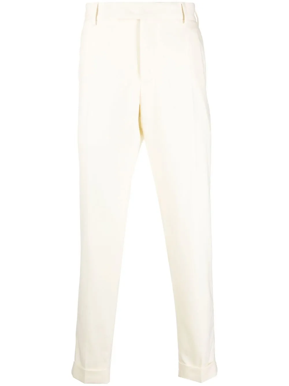 

PT Torino turn-up hem tailored trousers - Neutrals