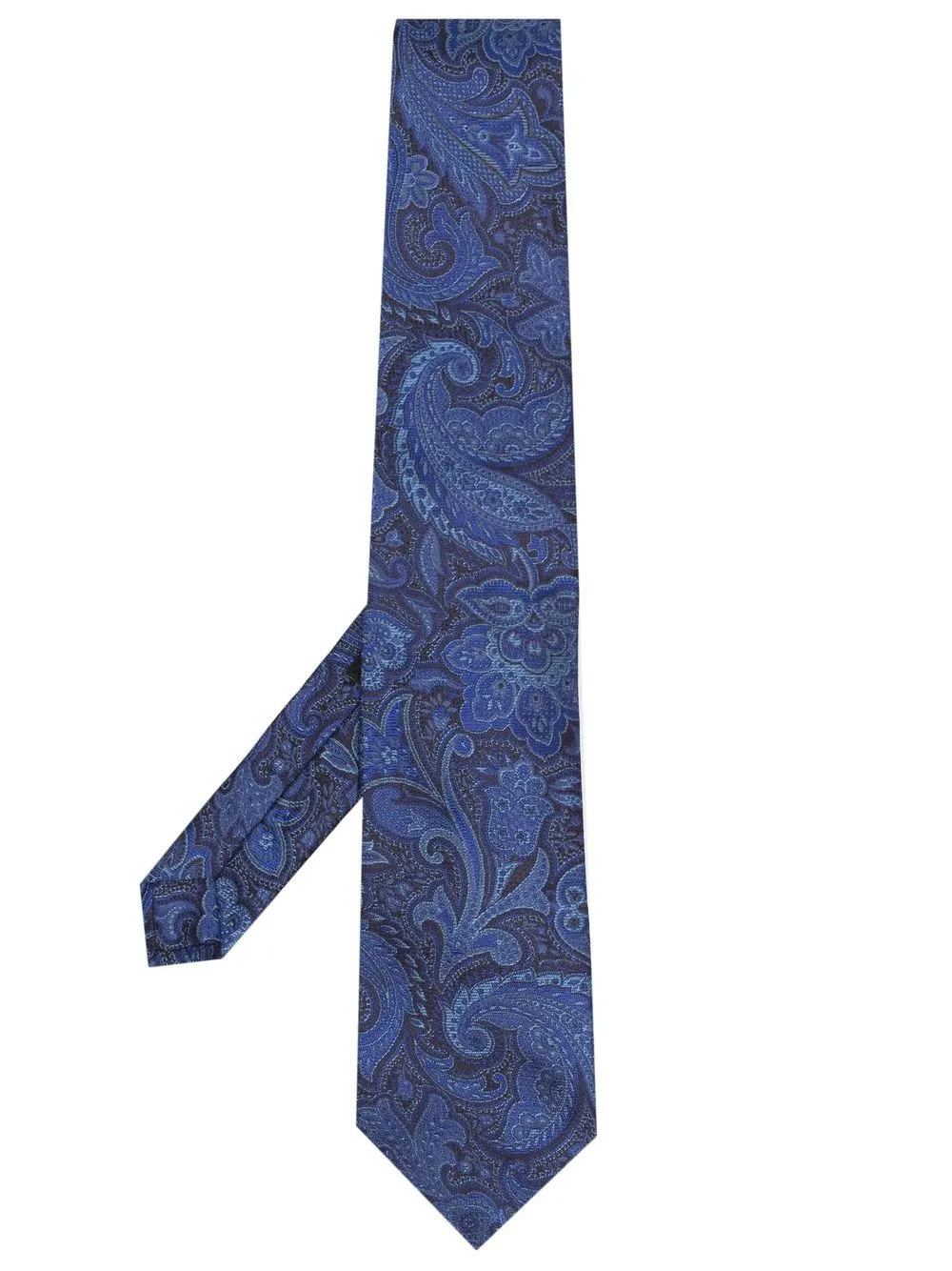 

ETRO corbata con estampado de cachemira - Azul