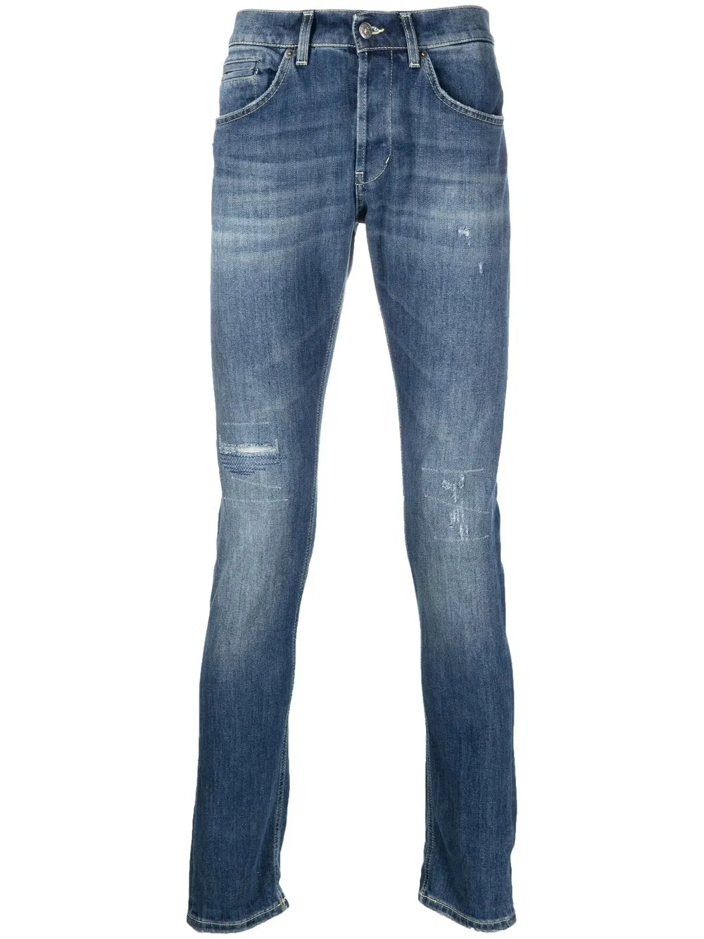 

DONDUP distressed slim-cut jeans - Blue