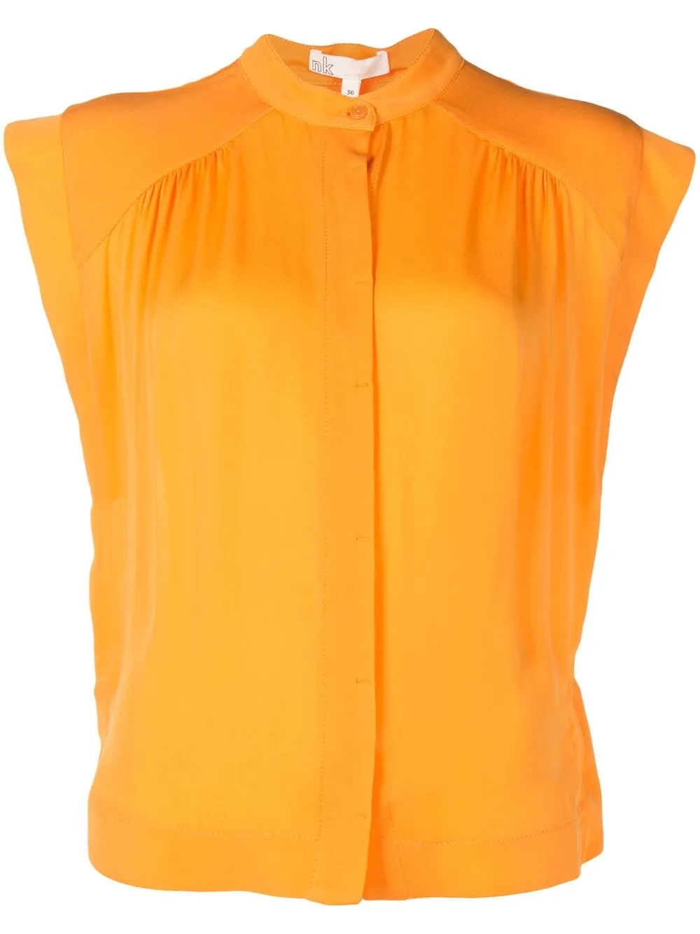 

Nk Zoe round-neck blouse - Yellow