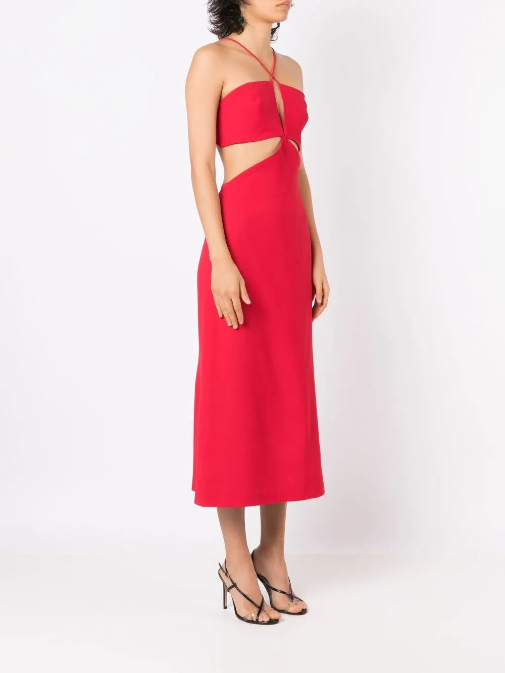 Kasia Nefeli Cut Out Dress In PInk FINAL SALE