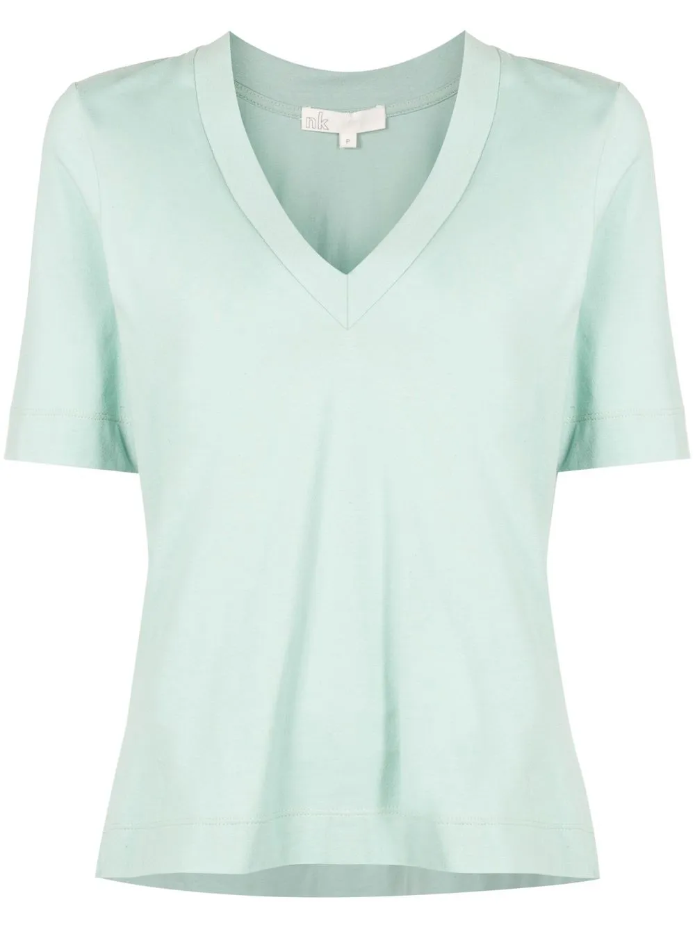 

Nk V-neck cotton T-shirt - Green