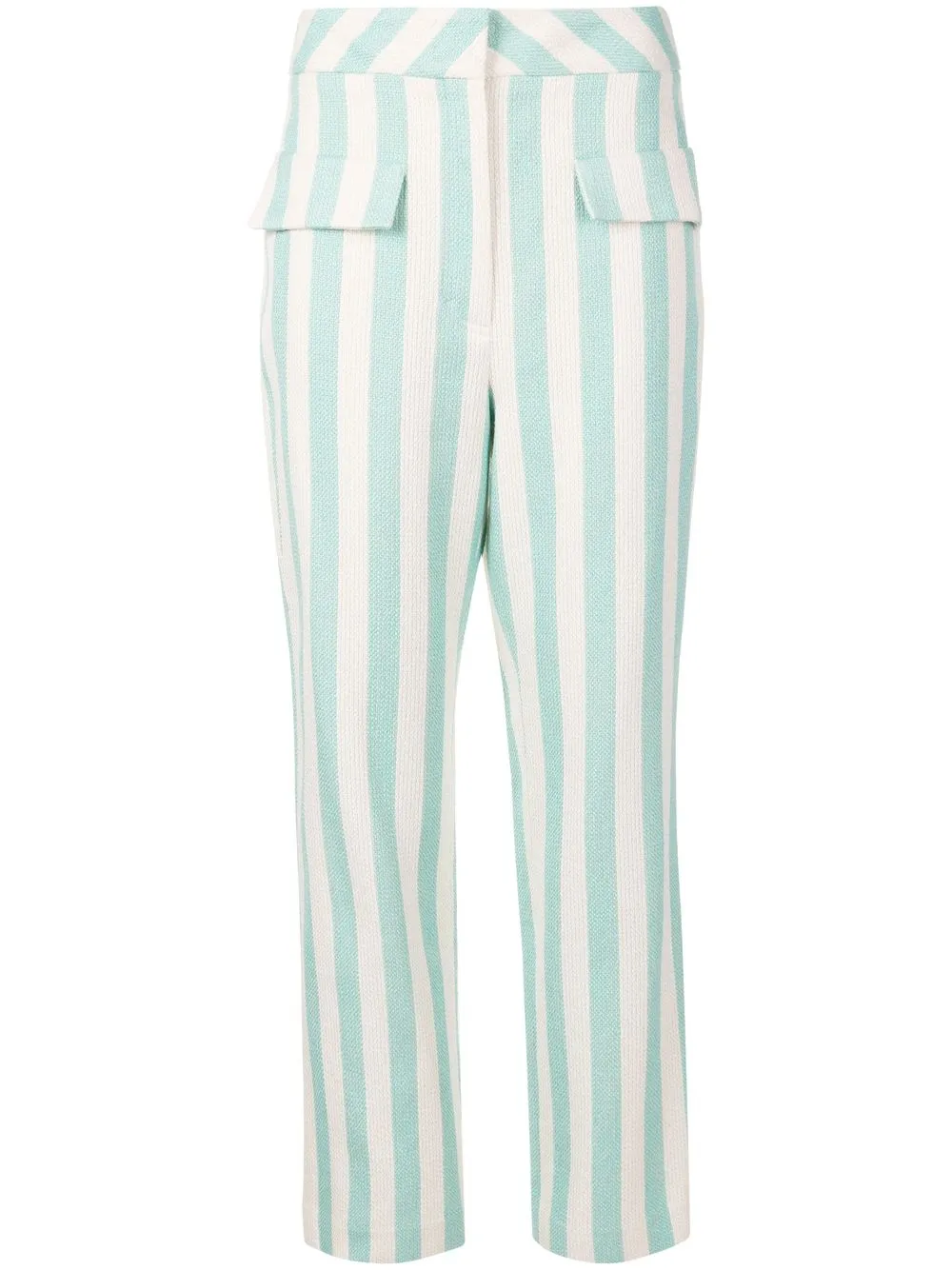 

Nk Leila striped bouclé pants - Blue