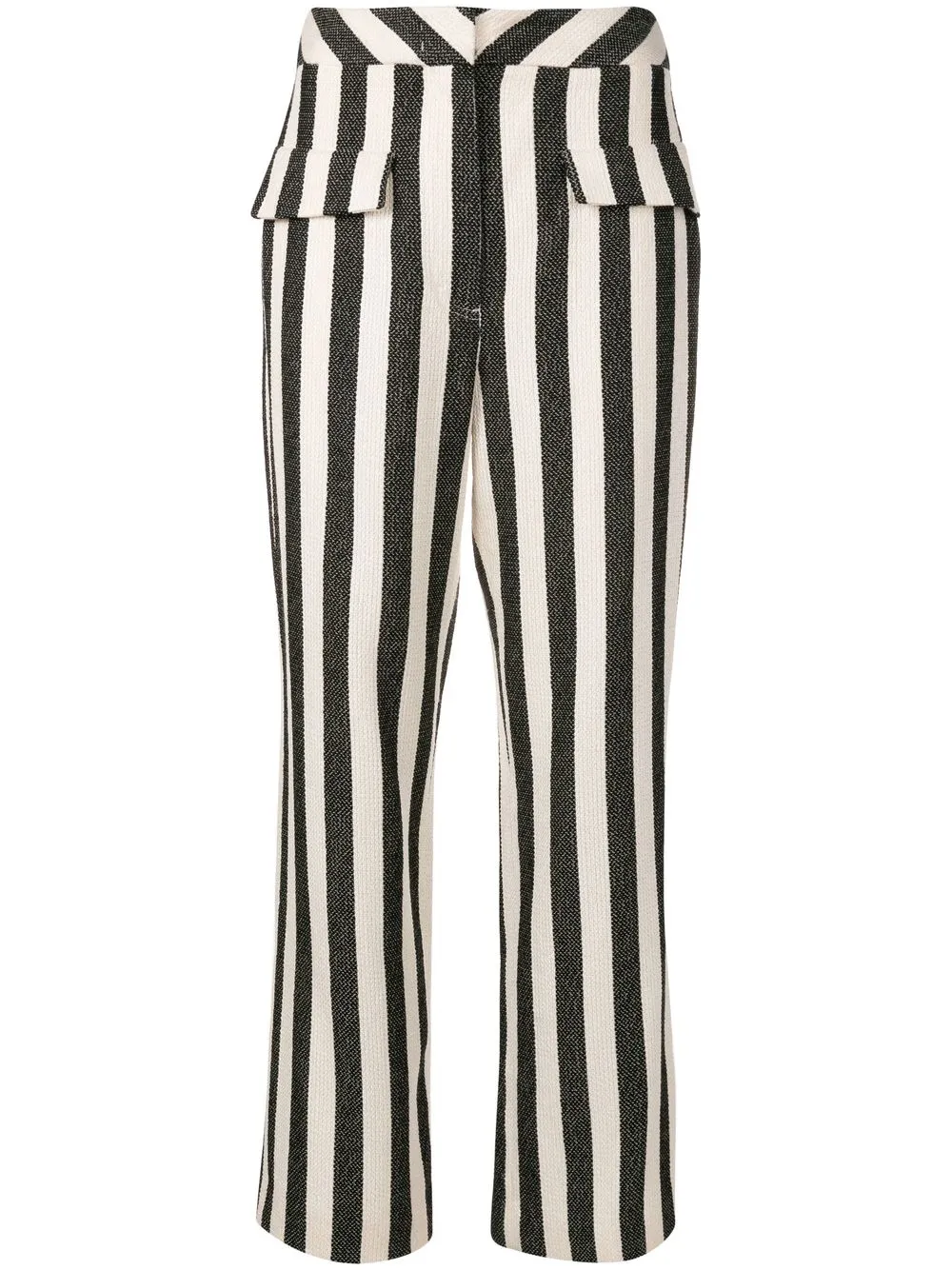 

Nk Leila striped bouclé pants - Black