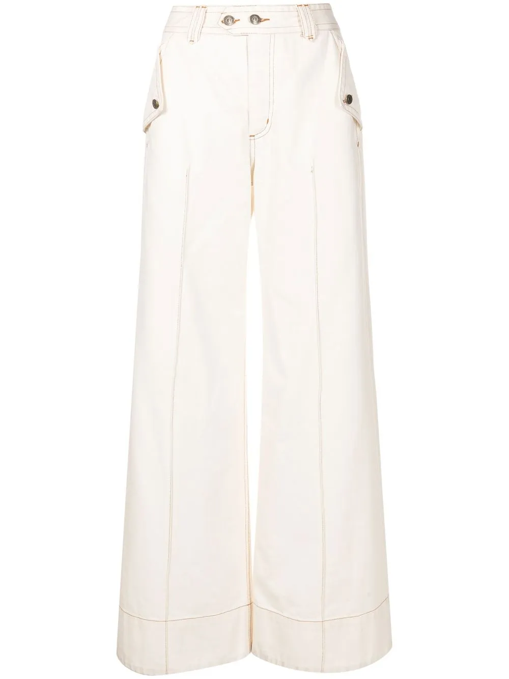 

Nk Sarja Jane high-waisted jeans - White