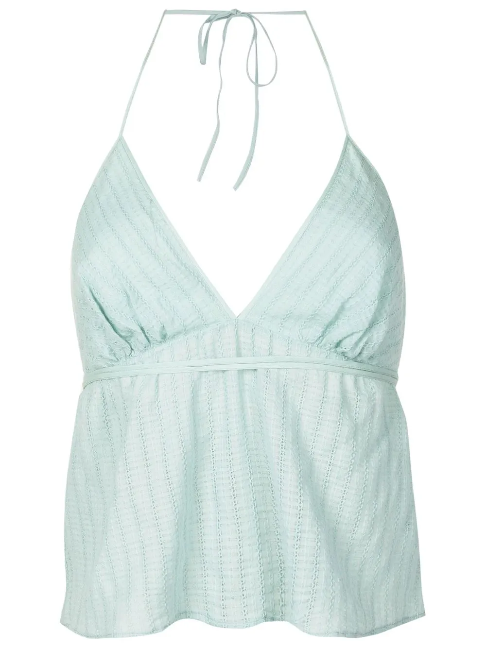 

Nk top con cuello halter en V - Verde